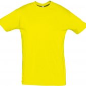 Футболка REGENT 150 желтая (лимонная), размер XS