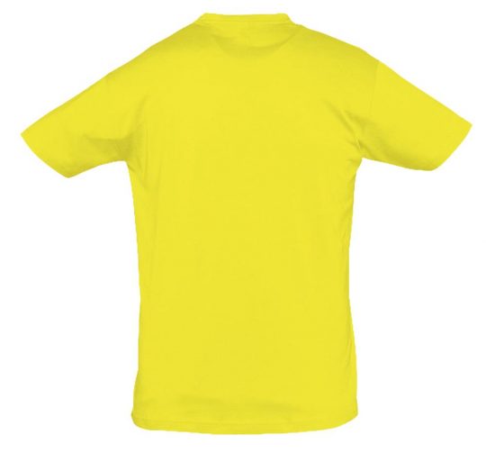 Футболка REGENT 150 желтая (лимонная), размер XS