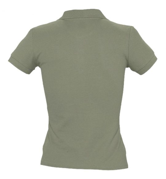 Рубашка поло женская PEOPLE 210 хаки, размер XL