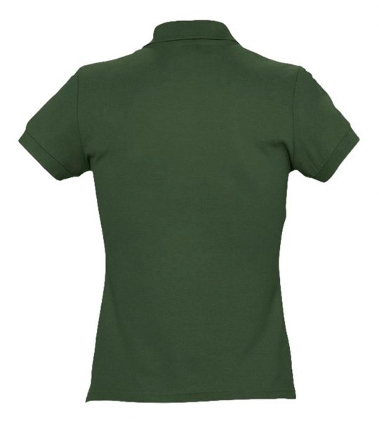 Рубашка поло женская PASSION 170 темно-зеленая, размер L