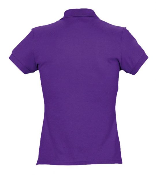 Рубашка поло женская PASSION 170 темно-фиолетовая, размер XL