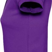 Рубашка поло женская PASSION 170 темно-фиолетовая, размер XL
