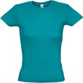 Футболка женская MISS 150 винтажный синий, размер XXL