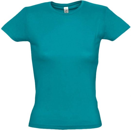 Футболка женская MISS 150 винтажный синий, размер S
