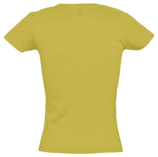 Футболка женская MISS 150 желтая (горчичная), размер L