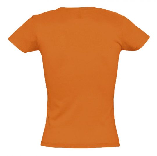 Футболка женская MISS 150 оранжевая, размер XXL