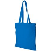 Хлопковая сумка “Madras”, светло-синий, арт. 005098903