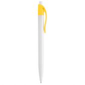 Ручка шариковая “Какаду”, белый/желтый, арт. 004913003