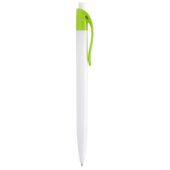 Ручка шариковая “Какаду”, белый/зеленое яблоко, арт. 004912903