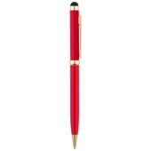 Ручка шариковая “Голд Сойер” со стилусом, красный, арт. 005124903