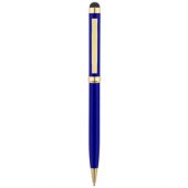 Ручка шариковая “Голд Сойер” со стилусом, синий, арт. 005124703
