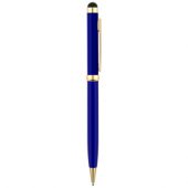 Ручка шариковая “Голд Сойер” со стилусом, синий, арт. 005124703