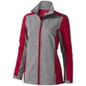 Куртка софтшел “Vesper” женская, красный/темно-серый ( XL ), арт. 005397903