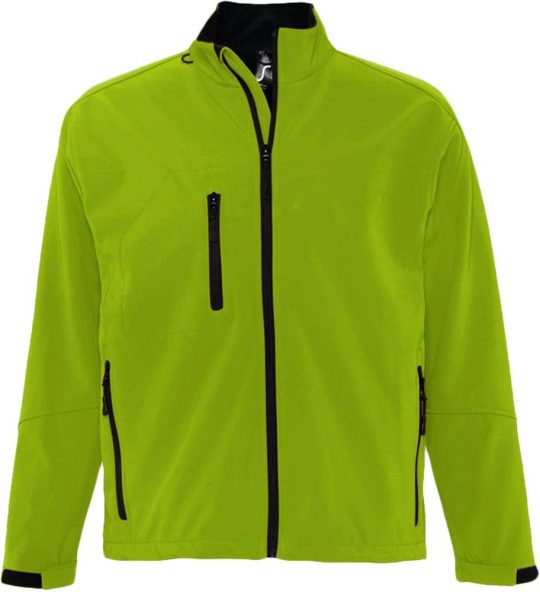 Куртка мужская на молнии RELAX 340 зеленая, размер 3XL