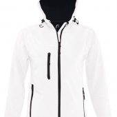 Куртка женская с капюшоном Replay Women 340 белая, размер XXL