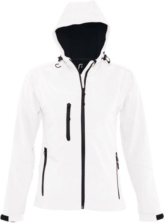 Куртка женская с капюшоном Replay Women 340 белая, размер M