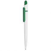 Ручка шариковая “Этюд”, белый/зеленый, арт. 005477103