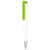 Ручка-подставка “Кипер”, белый/зеленое яблоко, арт. 005516303