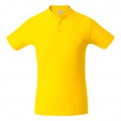 Рубашка поло мужская SURF желтая, размер M