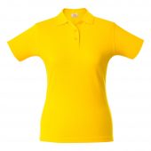 Рубашка поло женская SURF LADY желтая, размер S