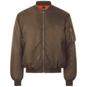 Куртка бомбер унисекс REMINGTON коричневая, размер XL