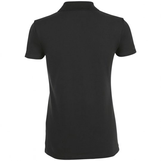 Рубашка поло женская PHOENIX WOMEN черная, размер XXL