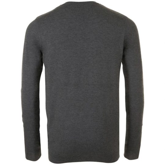 Пуловер мужской GLORY MEN черный меланж, размер L