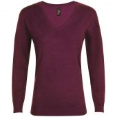Пуловер женский GLORY WOMEN бордовый, размер XXL