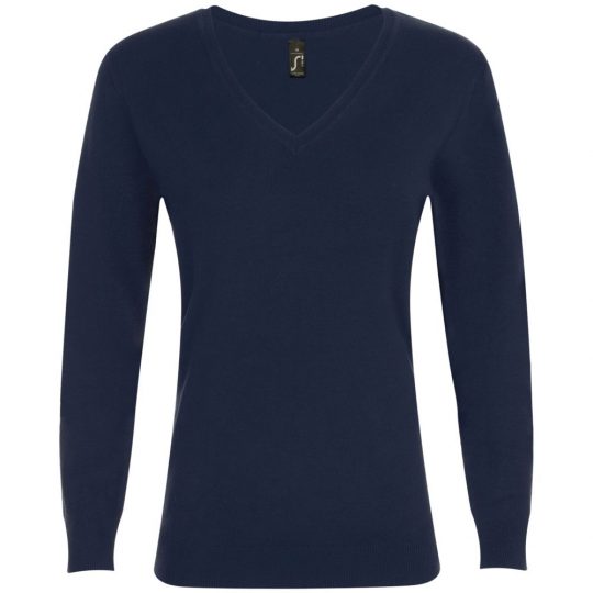 Пуловер женский GLORY WOMEN темно-синий, размер XXL