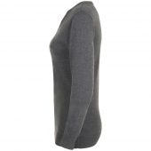 Пуловер женский GLORY WOMEN черный меланж, размер XL