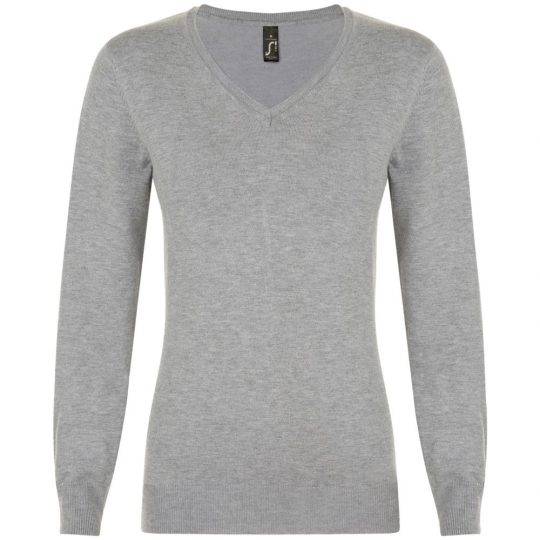 Пуловер женский GLORY WOMEN серый меланж, размер XXL