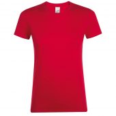 Футболка женская REGENT WOMEN красная, размер XL