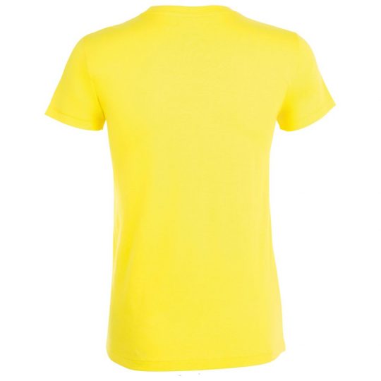 Футболка женская REGENT WOMEN лимонно-желтая, размер S