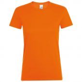 Футболка женская REGENT WOMEN оранжевая, размер M