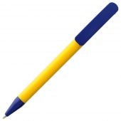Ручка шариковая Prodir DS3 TPP Special, желтая с синим