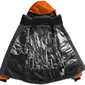 Куртка “Ozark” мужская, серый/оранжевый ( XS ), арт. 006247003