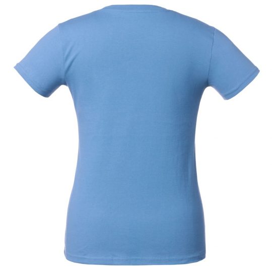 Футболка женская T-bolka Lady голубая, размер XL