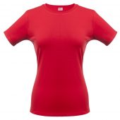 Футболка женская T-bolka Stretch Lady, темно-красная, размер XL