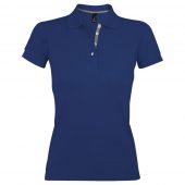 Рубашка поло женская PORTLAND WOMEN синий ультрамарин, размер M
