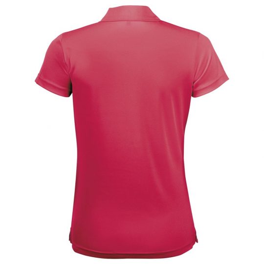 Рубашка поло женская PERFORMER WOMEN неоново-коралловая, размер XL