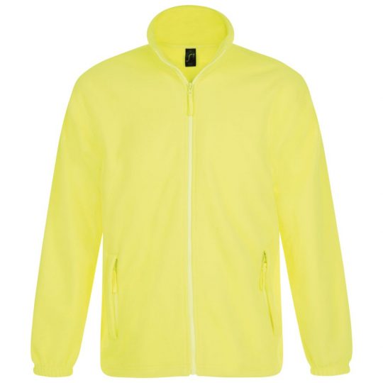 Куртка мужская North, желтый неон, размер 3XL