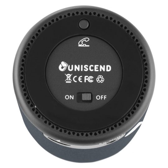 Беспроводная Bluetooth колонка Uniscend Grinder, темно-серая