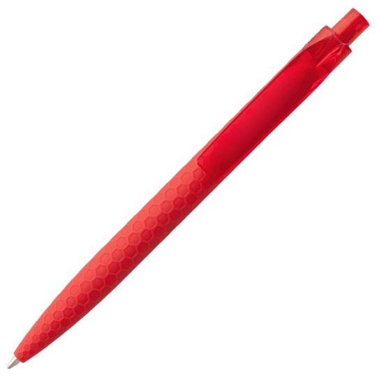 Ручка шариковая Prodir QS04 PRT Soft Touch, красная