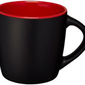 Керамическая чашка Riviera, черный/красный, арт. 009153103