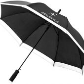 Зонт-трость Kris 23″ полуавтомат, черный/белый, арт. 009167803