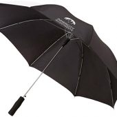 Зонт-трость Tonya 23″ полуавтомат, серый/белый, арт. 009168403