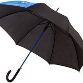 Зонт-трость Lucy 23″ полуавтомат, черный/синий, арт. 009169003