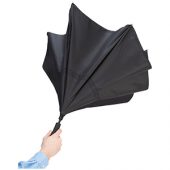 Зонт Lima 23″ с обратным сложением, черный, арт. 009189203