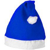 Новогодняя шапка, ярко-синий/белый, арт. 009176503
