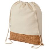 Рюкзак из хлопка и пробки, натуральный, арт. 009182503